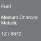 Preview: Ford, Medium Charcoal Metallic, 1Z / 5872.